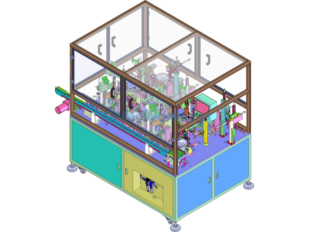 Automatic Assembly and Welding Machine Core Integrated With Ceramic Heater Oven Automatic Machine
